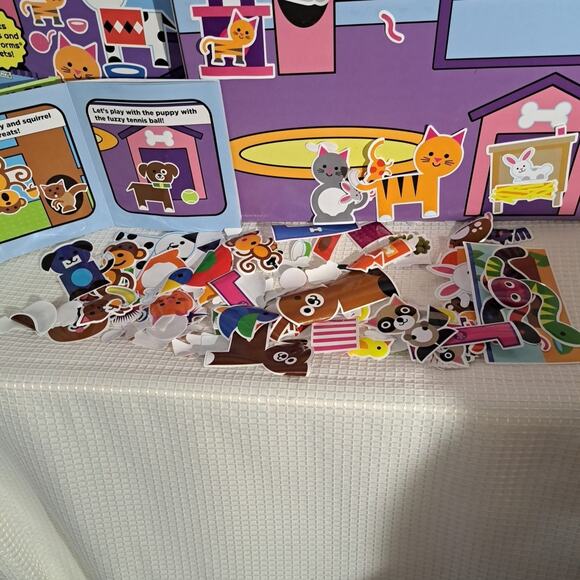 Colorforms Classic Pets Picture Playset Multiple Piece 2 Picture Panels - Picture 3 of 4